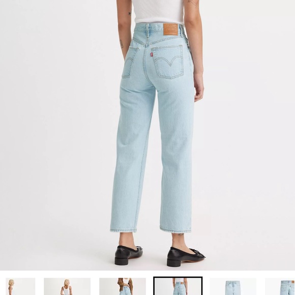 NWT LEVIs ribcage ankle straight size 28x27 - Picture 3 of 9